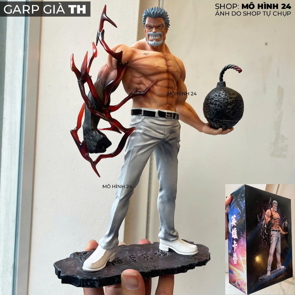 Figurine One Piece Monkey D. Garp 26cm - Bandai PVC 2024
