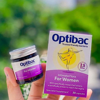 Men Vi Sinh Optibac Probiotics For Women Tím UK Hộp 30 Viên
