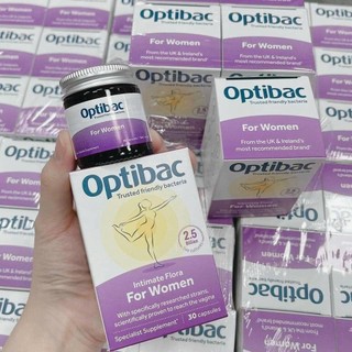 Men Vi Sinh Optibac Probiotics For Women Tím UK Hộp 30 Viên
