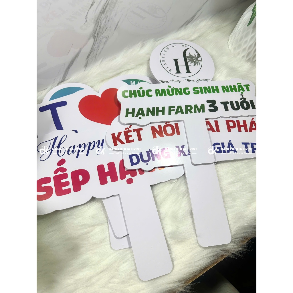 Hashtag cầm tay cho Spa, công ty, sự kiện, đám cưới, sinh nhật, team building... bằng foamex 5mm