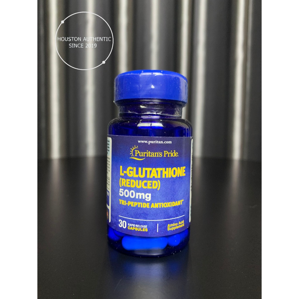 puritan l glutathione Viên uống hỗ trợ trắng da Puritan's Pride Premium L-Glutathione 500mg main image 1