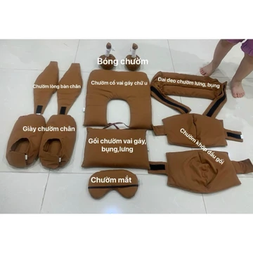 Combo túi chườm thảo dược dưỡng sinh đông y, chườm cổ vai gáy, củ chườm lưng đa năng