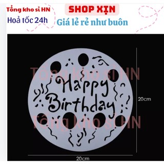 Sét 4 tấm rắc trang trí mặt bánh kem/tiramisu,mặt mô hình đất sét/diy