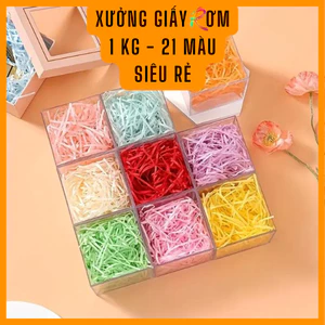 Giấy rơm, Giấy vụn, Giấy sợi lót hộp quà, Giấy chống sốc sợi 2mm, mỏng nhẹ