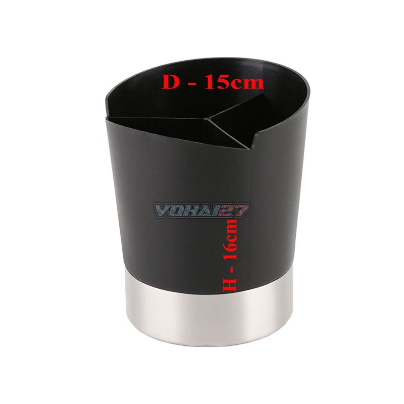 Kệ đựng ống hút/thìa tròn 3 ngăn - Dụng cụ quầy bar