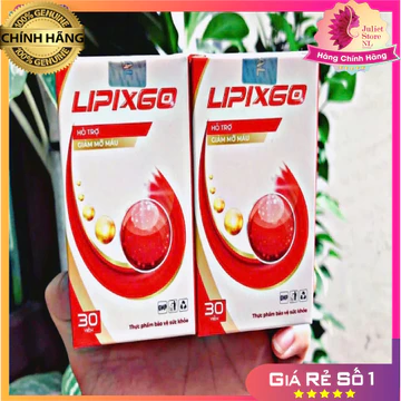[CHÍNH HÃNG] LIPIXGO VIÊN UỐNG HỖ TRỢ SỨC KHỎE HUYẾT ÁP, PHÒNG NGỪA ĐỘT QUỴ TIM MẠCH,GIẢM MỠ MÁU ỔN ĐỊNH ĐƯỜNG HUYẾT