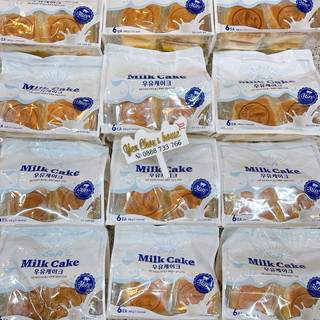 Bánh Milk Cake Hàn Quốc bịt 6 cái