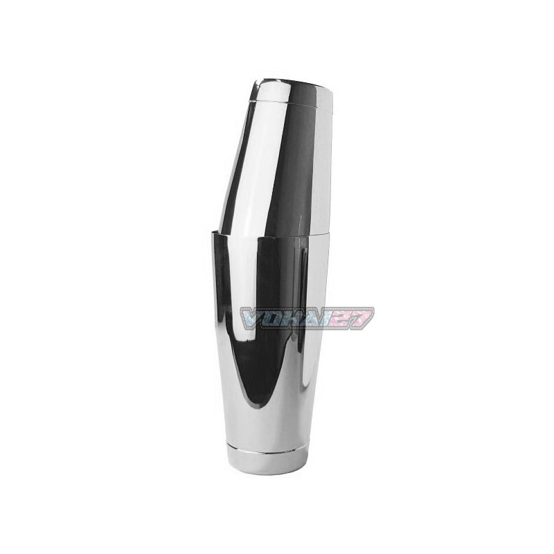 Bình Pha Chế BOSTON Shaker 2 Mảnh Chất Liệu Inox loại 1 đáy - Bình Lắc Pha Chế Cocktail