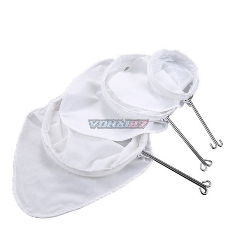 Vợt Lọc Trà / Cà Phê Vải Quai Tròn Inox Cao Cấp - Rây Lọc Trà / Cà Phê Trong Pha Chế
