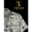 Bộ Quần Áo Lụa Họa Tiết Chữ Sao 2 Màu - Bộ Sơ Mi Lụa TS27, TS40 - Size 50-100kg - Bộ Cuban Shirt Vải Lụa Thoáng Mát