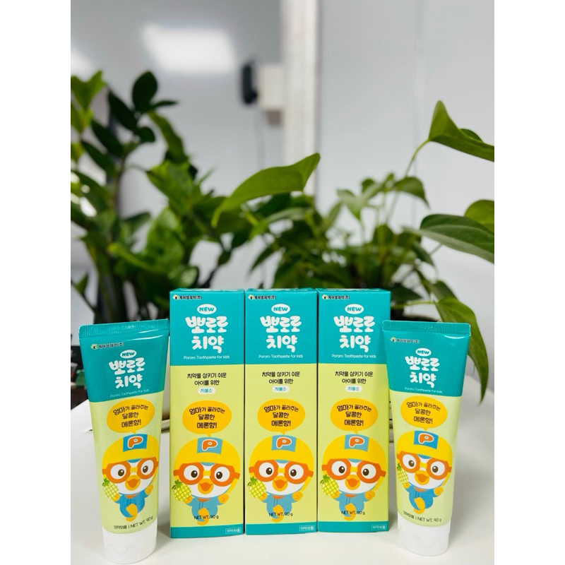Kem đánh răng Pororo Hàn quốc 90gr cho bé