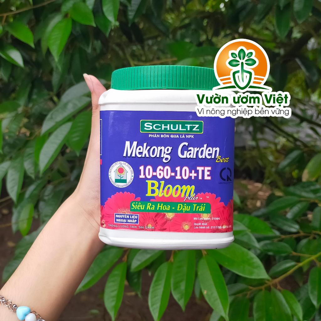 Phân bón 10-60-10+TE chuyên xử lý mầm hoa, làm ra hoa, chống rụng hoa, dưỡng hoa chắc khỏe - 566gr