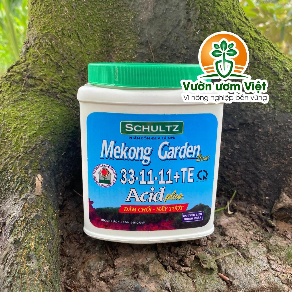 Phân bón 33 - 11 - 11 + TE dưỡng đọt, nuôi bộ lá xanh khỏe, cơi đọt mập mạp, to khỏe - Hộp 566gr
