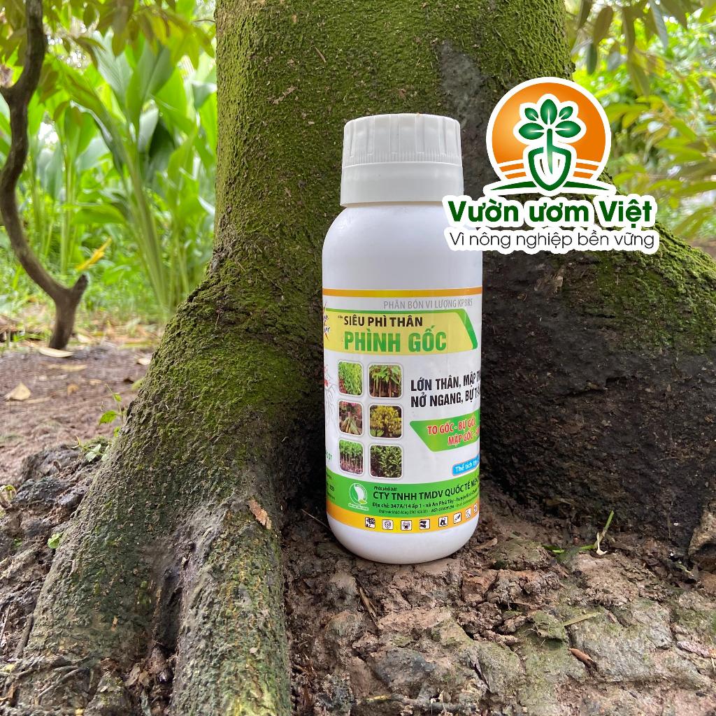 Phân bón lá Siêu phì thân Phình gốc - tăng kích thước gốc cực mạnh, kích thích sinh trưởng cực mạnh