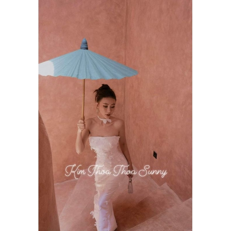 Váy Tiệc Ashleyy Body Hồ Điệp Trắng Siêu Cấp – Kim Thoa Design | Kèm feedback khách + Ảnh thật