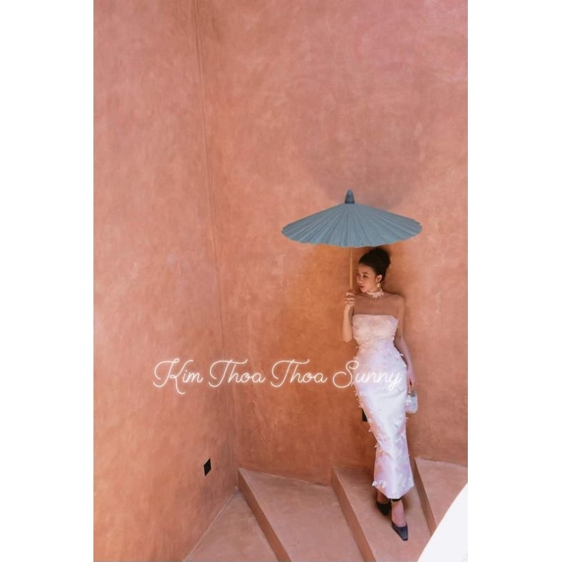 Váy Tiệc Ashleyy Body Hồ Điệp Trắng Siêu Cấp – Kim Thoa Design | Kèm feedback khách + Ảnh thật