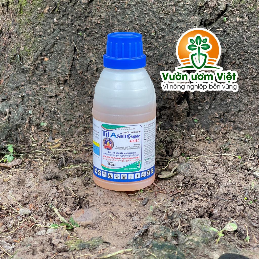 Thuốc trừ bệnh Til Asia 400EC - xử lý thán thư, cháy lá, úng lá, ghẻ sẹo, sương mai,... - 100ml