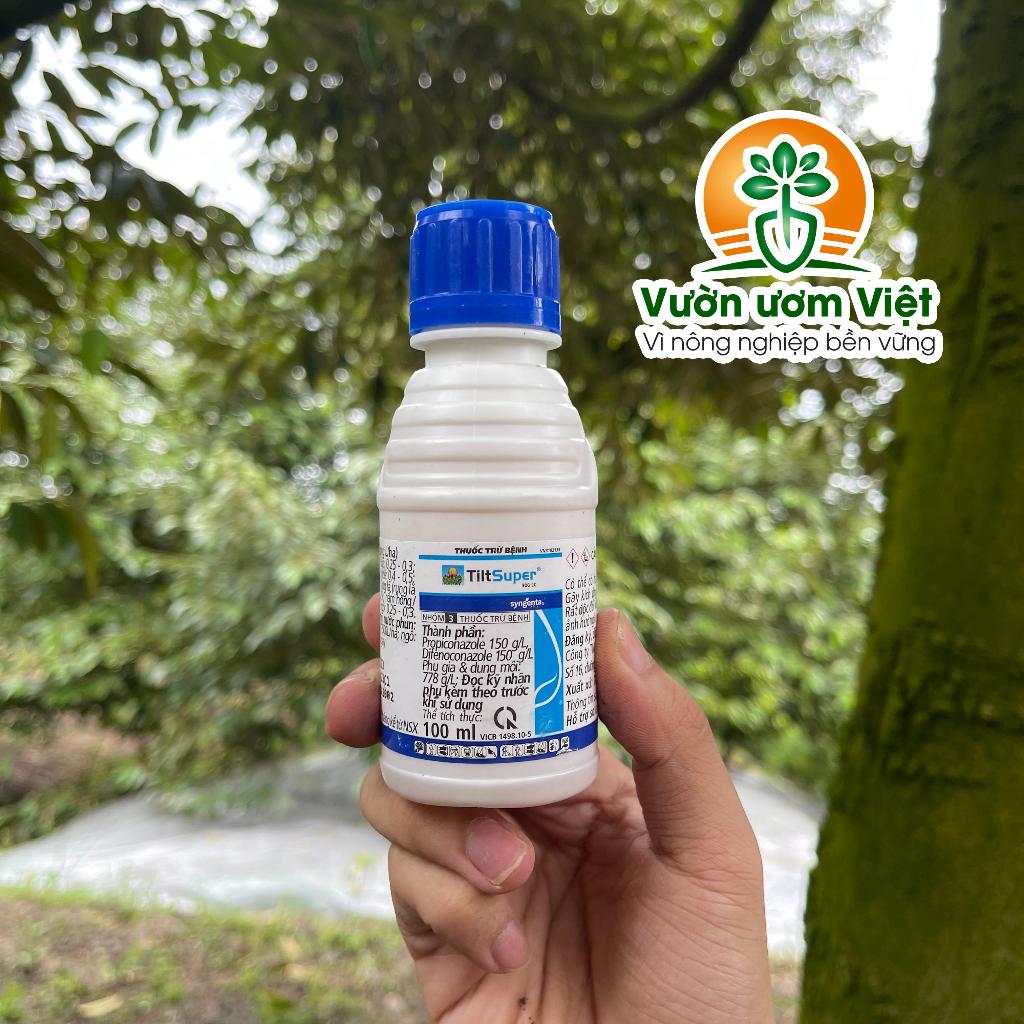 Thuốc trừ bệnh Tilt Super 300EC - đặc trị đạo ôn, cháy lá, thán thư, chính hãng Syngenta - 100ml
