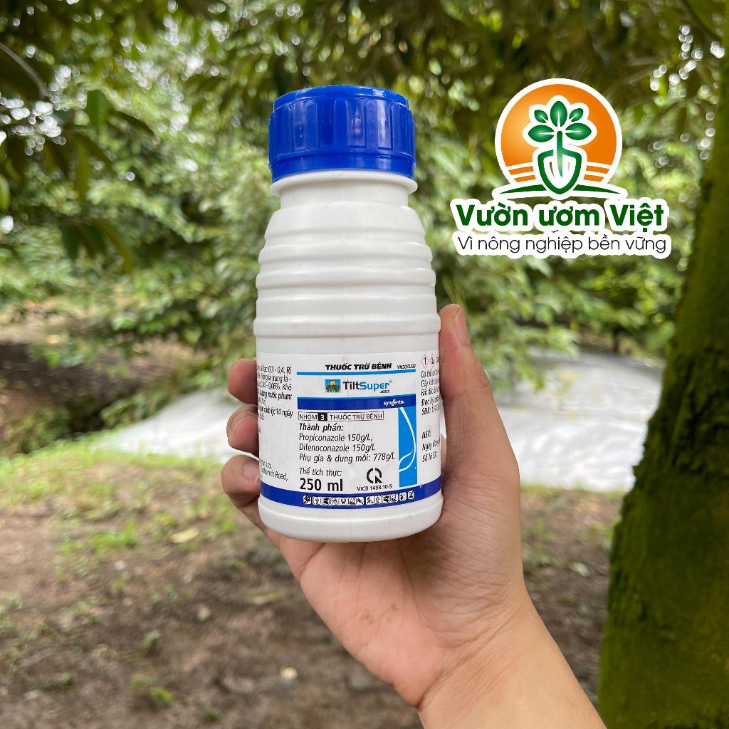 Thuốc trừ bệnh Tilt Super 300EC - đặc trị đạo ôn, cháy lá, thán thư, chính hãng Syngenta - 250ml