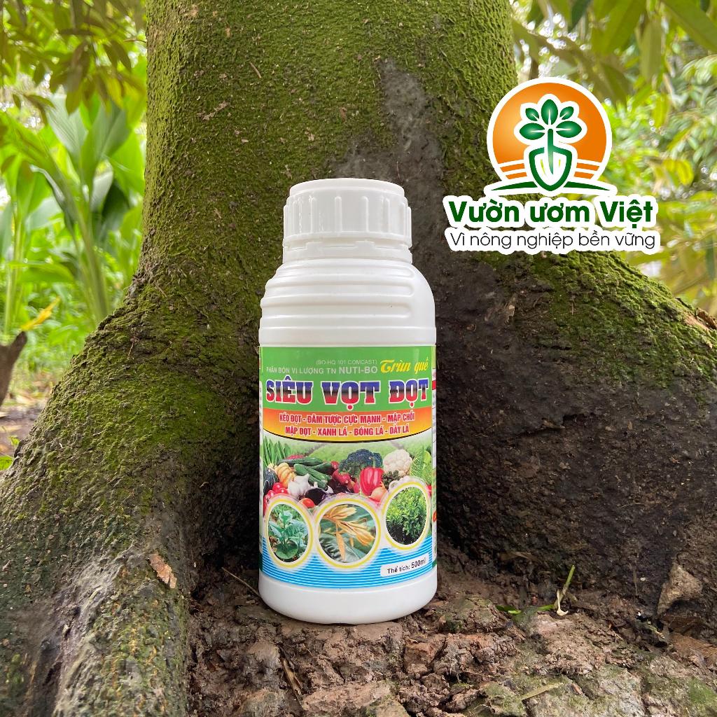 Phân bón lá Trùn Quế Siêu Vọt Đọt - hữu cơ tự nhiên, an toàn cho cây, dưỡng bộ lá khỏe mạnh nhất