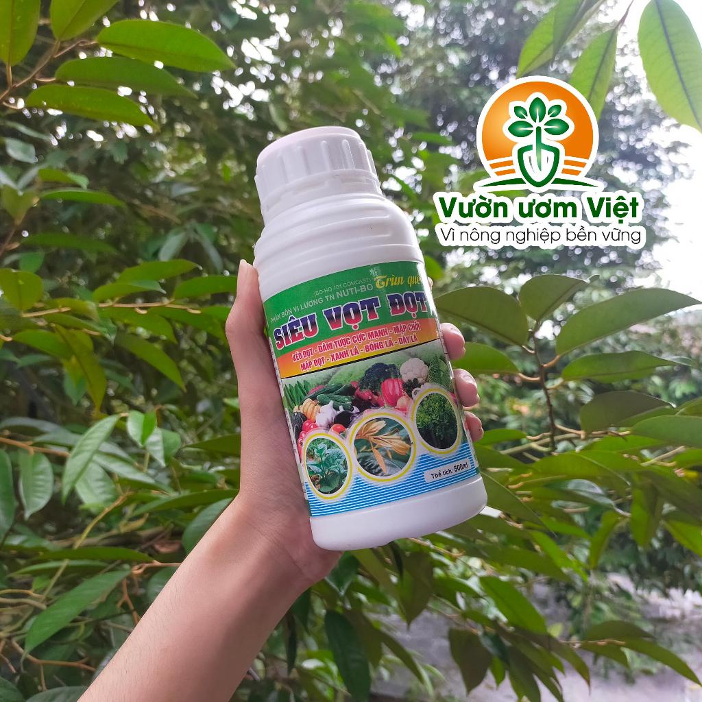 Phân bón lá Trùn Quế Siêu Vọt Đọt - hữu cơ tự nhiên, an toàn cho cây, dưỡng bộ lá khỏe mạnh nhất
