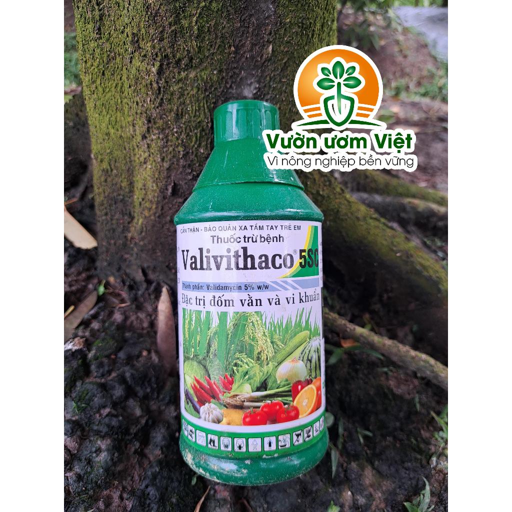 Thuốc trừ bệnh Valivithaco 5SC - trị nấm bệnh, vi khuẩn hại cây trồng - 1 Lít