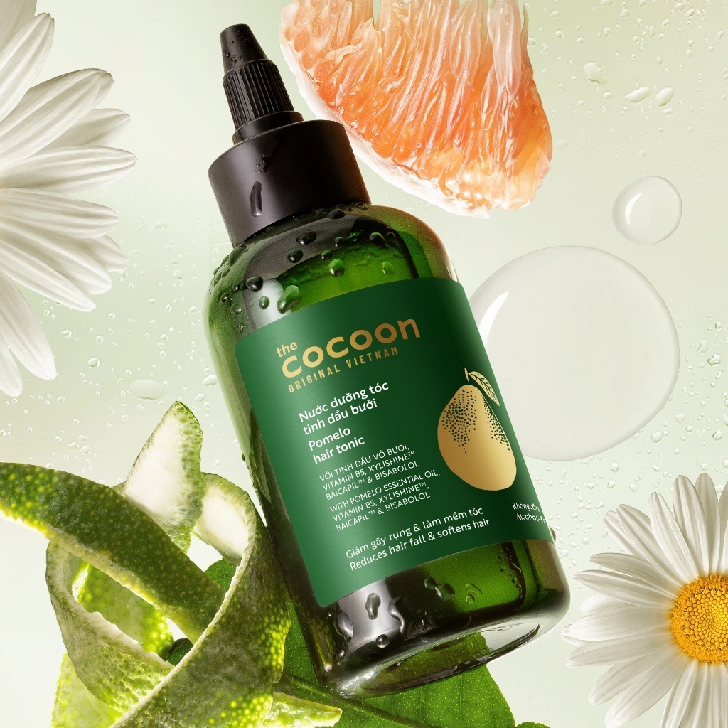 Ảnh BẢN NÂNG CẤP - Nước Dưỡng Tóc Tinh Dầu Bưởi Cocoon 140ml 2