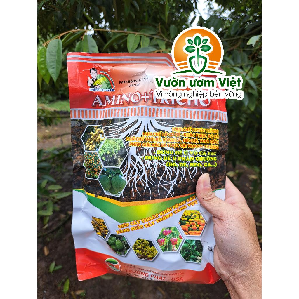 Phân bón Trichoderma bổ sung Amino Acid, tái tạo bộ rễ và đất, hồi sinh lợi khuẩn