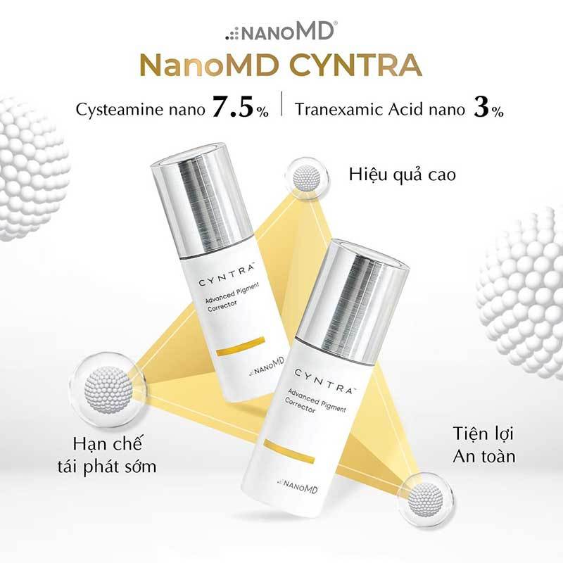 Kem Giảm Nám NanoMD Cyntra Advanced Pigment Corrector 20ml