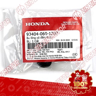 Ốc, Bu Lông Có Đệm 6x12 Honad 93404-060-1207, 934040601207 Chính Hãng - ZZM