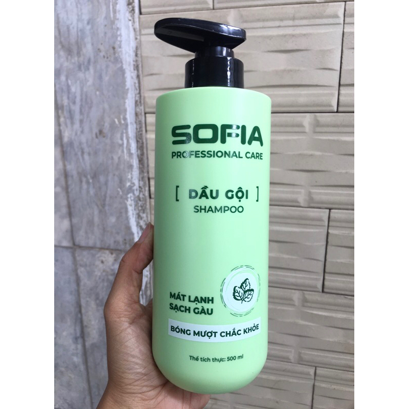 DẦU GỘI TINH DẦU BẠC HÀ SOFIA 500ML | Shopee Việt Nam