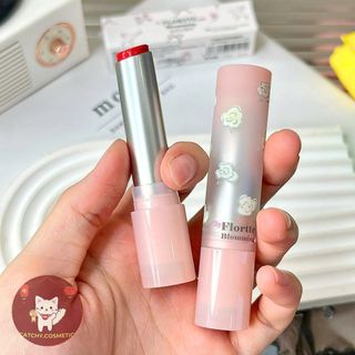 [FLORTTE] Son Dưỡng FLORTTE Dạng Thỏi Có Màu Vỏ Hoa Nhám Ombre Dưỡng Ẩm Mềm Mịn Blomming 2.4g