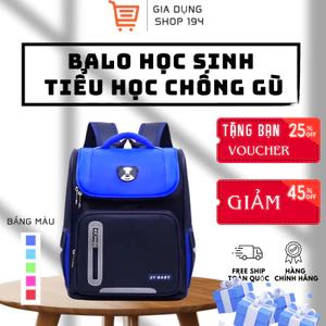 Balo Học Sinh Tiểu Học Cho Bé Gái Bé Trai Balo Gấu Trẻ Em Cấp 1 BABY Chống Gù,Có Phản Quang,Chống Thấm