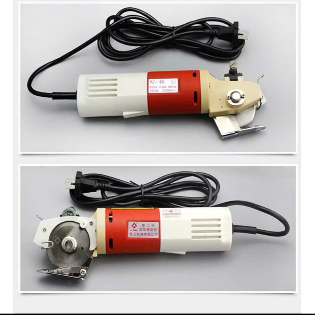 Máy Cắt Vải Cầm Tay Lejiang Đĩa 65 – Loại Tốt, Dùng Thay Thế Kéo Cắt Vải