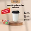 Lốc 50 Ly, Cốc Giấy Trắng 1PE 180ml, 270ml, 400ml, 500ml Đựng Trà, Nước Ngọt, Cafe, Nước Ép - Tổng Kho Hải Hạnh