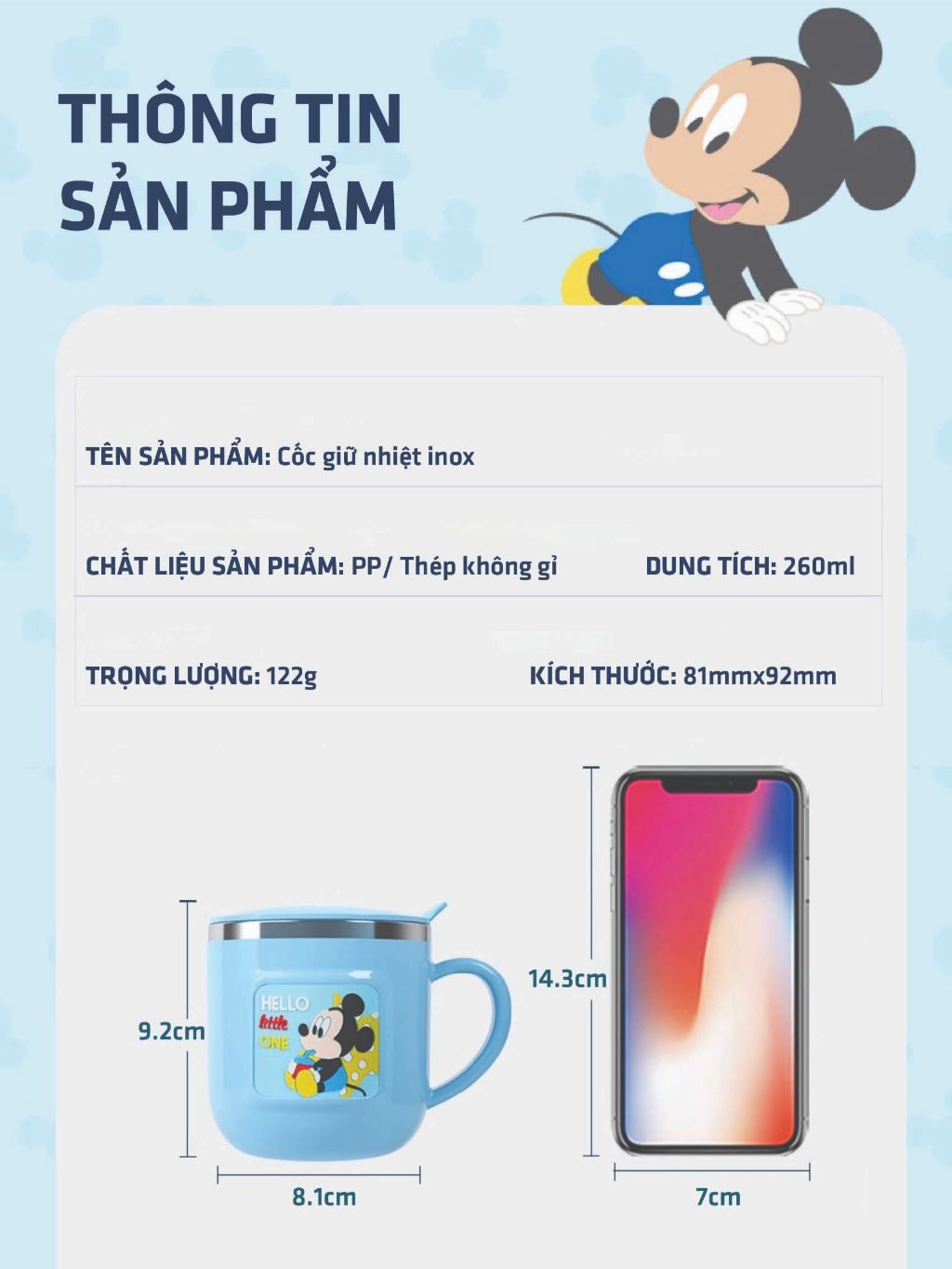 Ảnh Cốc uống nước cho bé 1989KIDS bằng thép không gỉ,cốc giữ nhiệt trẻ em có nắp đậy chống rơi,ly nước giữ nhiệt đáng yêu 2