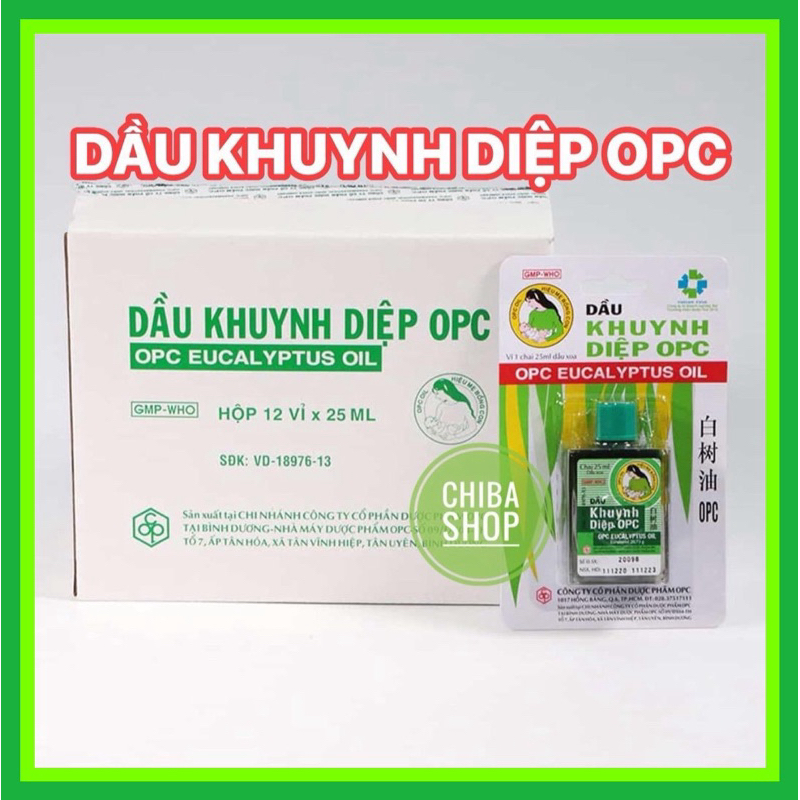Dầu khuynh diệp Opc hiệu mẹ bồng con 25ml