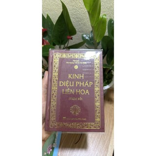 Sách - Kinh Diệu Pháp Liên Hoa - Bìa cứng khổ A6