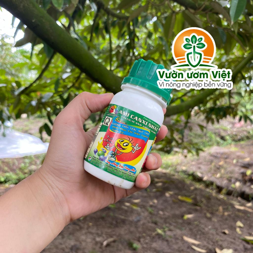Phân bón vi lượng Ami Canxi - cây cứng cáp, không đỗ ngã, chống khô cành, nứt trái, nứt thân