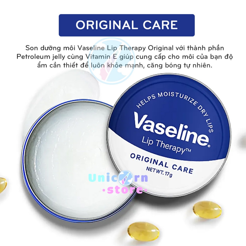 Son Dưỡng Môi Vaseline Lip Therapy 20g