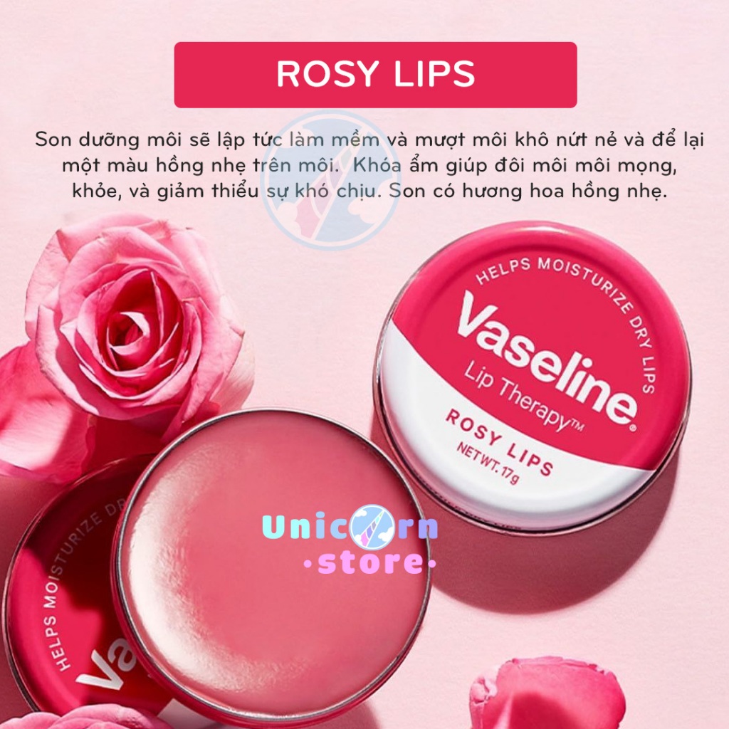 Son Dưỡng Môi Vaseline Lip Therapy 20g