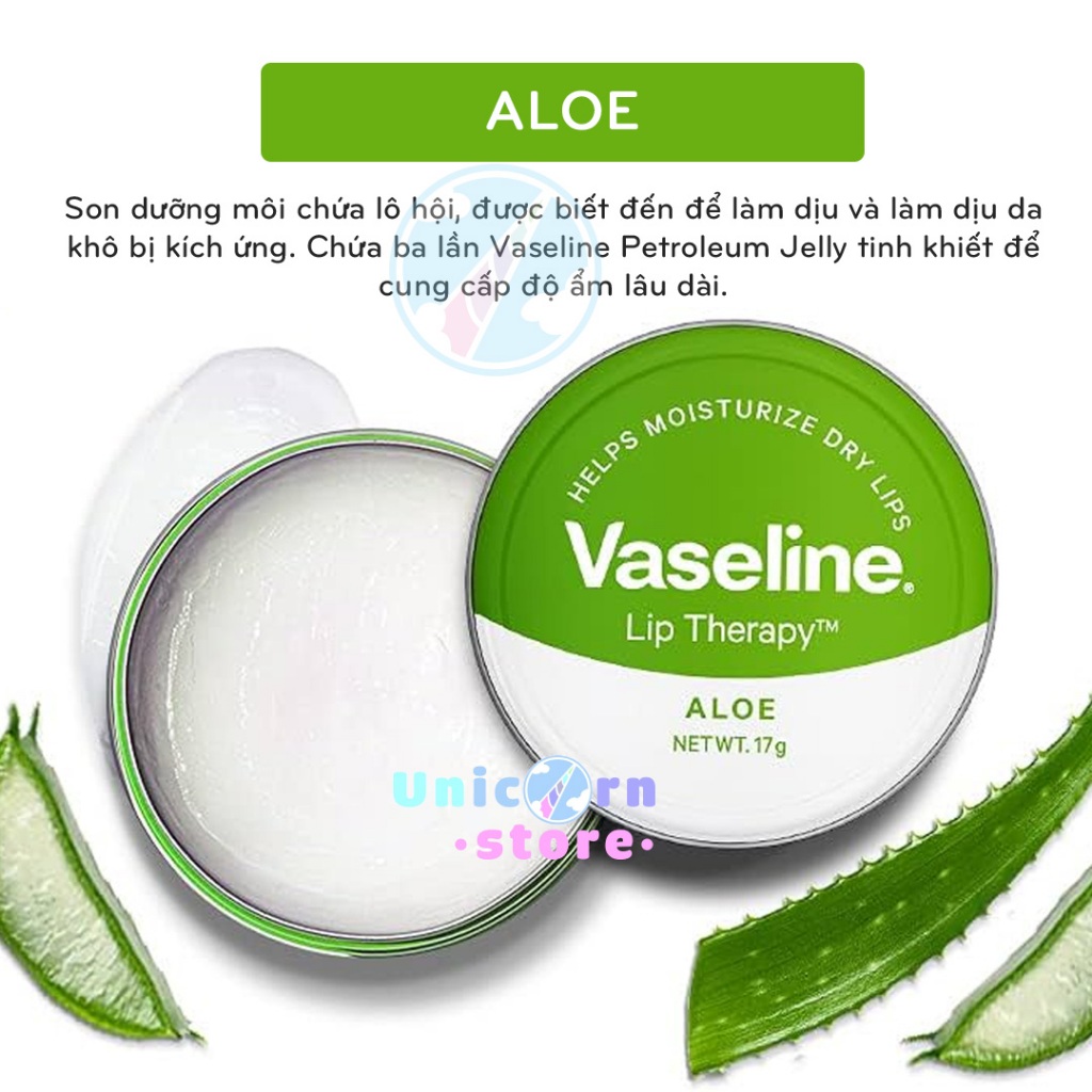 Son Dưỡng Môi Vaseline Lip Therapy 20g