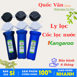 Bộ Cốc Lọc 1-2-3 Máy Lọc Nước Kangaroo Chính Hãng 100% - Tặng kèm Cút