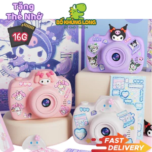 Đồ Chơi Máy Ảnh Chụp Hình Selfie Cho Bé Máy Ảnh Kỹ Thuật Số 1080P 2inch Máy Ảnh Camera Kuromi BỐ KHỦNG LONG