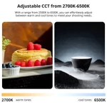 Đèn led khí bơm hơi Ulanzi UA12 / UA20 / UA20C RGB siêu sáng cắm cổng usb type-C chất liệu TPU chống nước chính hãng — ảnh 2