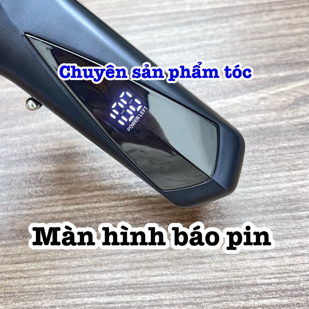✓ZSZ Tông đơ cắt tóc N35 - Công suất lớn 8000 vòng, Pin Li-ion