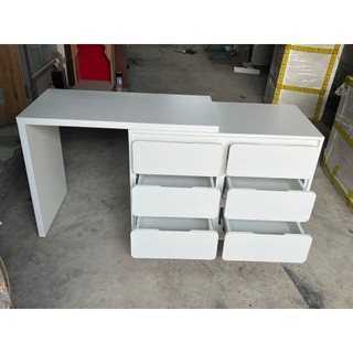 Tủ Đựng Đồ Kết Hợp Bàn Trang Điểm, Tủ Đa Năng 6 Ngăn Kéo, Lắp Gáp Hoàn Chỉnh.