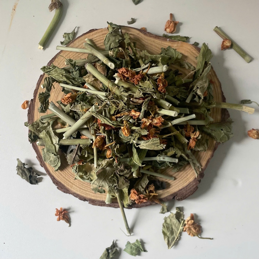 Trà Ung Thu Mix Sẵn, Hỗ Trợ Ung Thu (150g) (Hoa Đu Đủ Đực, Xương Khỉ, Xạ Đen) Đào Thải Độc Tố Khối U