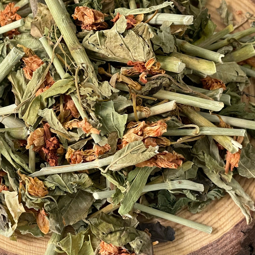 Trà Ung Thu Mix Sẵn, Hỗ Trợ Ung Thu (150g) (Hoa Đu Đủ Đực, Xương Khỉ, Xạ Đen) Đào Thải Độc Tố Khối U