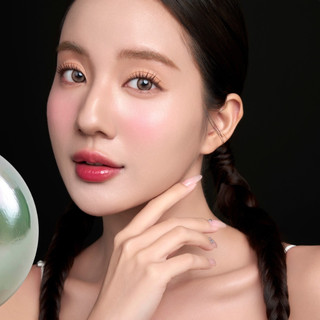 Kính áp tròng VIVIMOON LENSPRESSO cận nâu tây cho mắt thở CREAM, hạn dùng 6 tháng